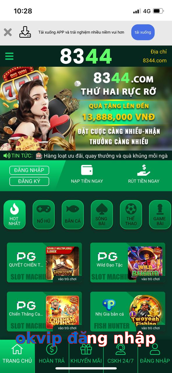okvip đăng nhập
